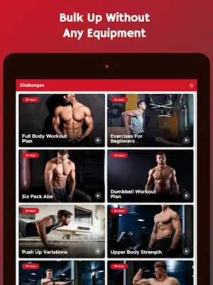 Bulk Up at Home - Build Muscle android App screenshot 9