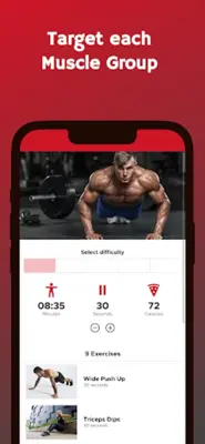 Bulk Up at Home - Build Muscle android App screenshot 12