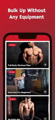 Bulk Up at Home - Build Muscle android App screenshot 14