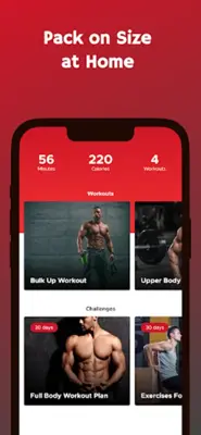 Bulk Up at Home - Build Muscle android App screenshot 15