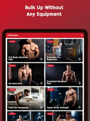 Bulk Up at Home - Build Muscle android App screenshot 3