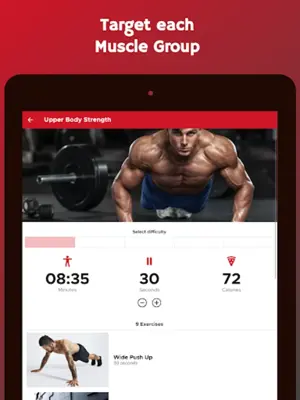 Bulk Up at Home - Build Muscle android App screenshot 6